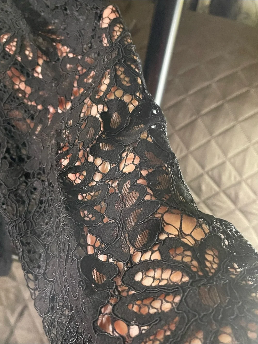 Nicole Black Lace Blazer Jacket